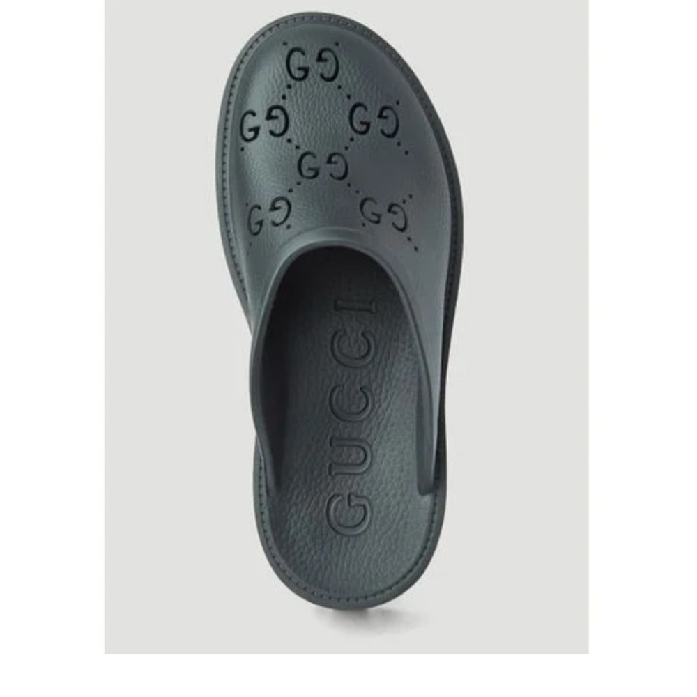 Gucci Black Slide Clogs